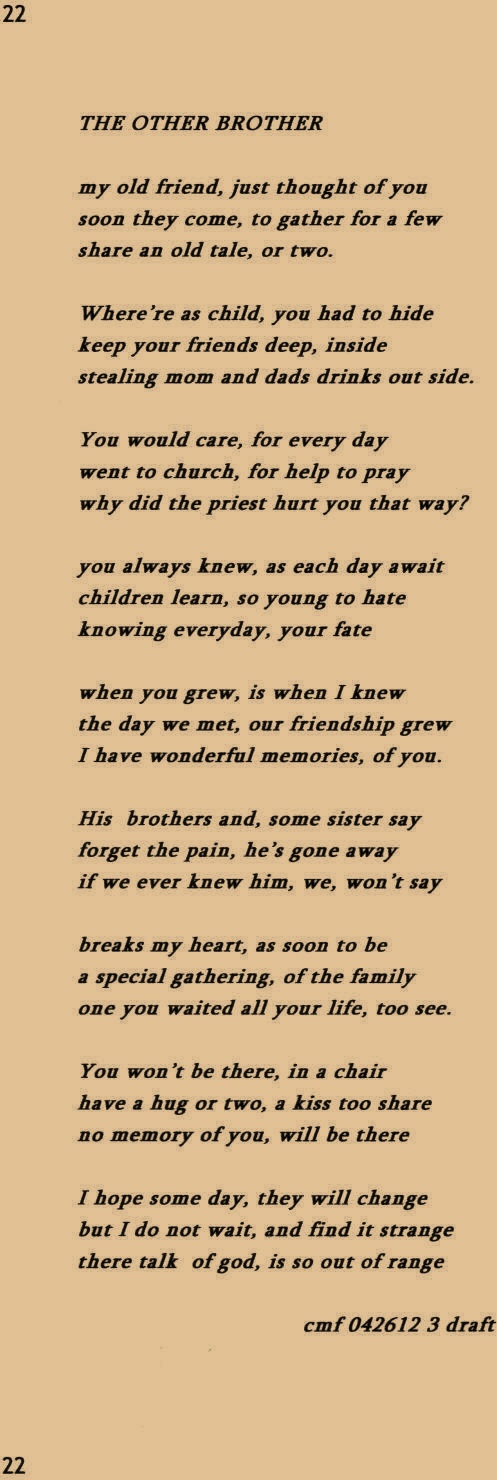 poem to a gay friend Mature hardcore rough sex